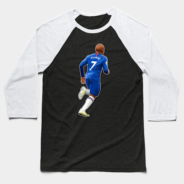 Ngolo Kante #7 Runs Baseball T-Shirt by RunAndGow